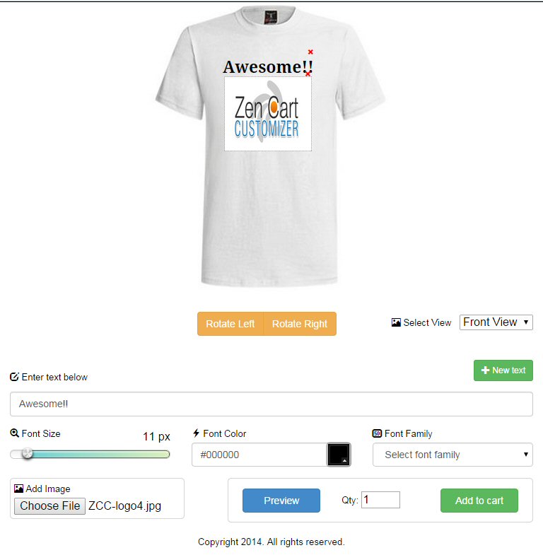 T-Shirt Customizer and Product Designer 2.0 (image for) T-Shirt Customizer and Product Designer 2.0